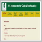 A Case-based Data Warehousing Courseware[taliem.ir]